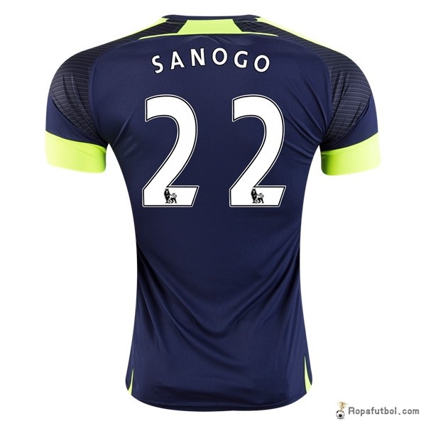 Camiseta Arsenal Replica Tercera Ropa Sanogo 2016/17 Azul